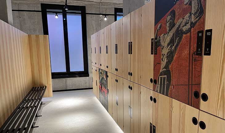 Umkleideräume (©Foto: Martin Schmitz)